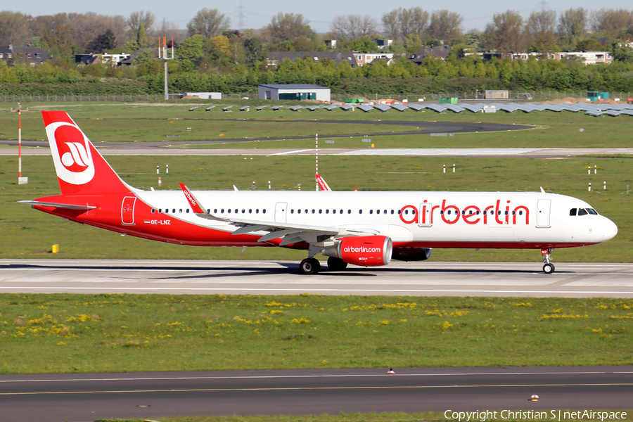 Air Berlin (Niki) Airbus A321-211 (OE-LNZ) | Photo 107667