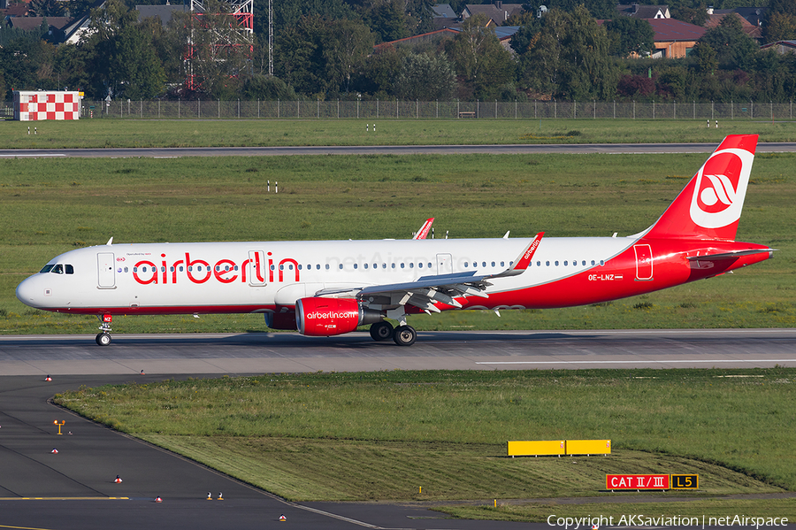 Air Berlin (Niki) Airbus A321-211 (OE-LNZ) | Photo 192073