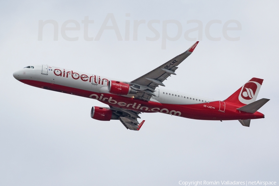 Air Berlin (Niki) Airbus A321-211 (OE-LNZ) | Photo 345184