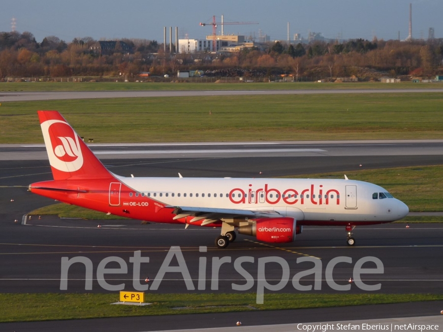 Air Berlin (Niki) Airbus A319-112 (OE-LOD) | Photo 427458