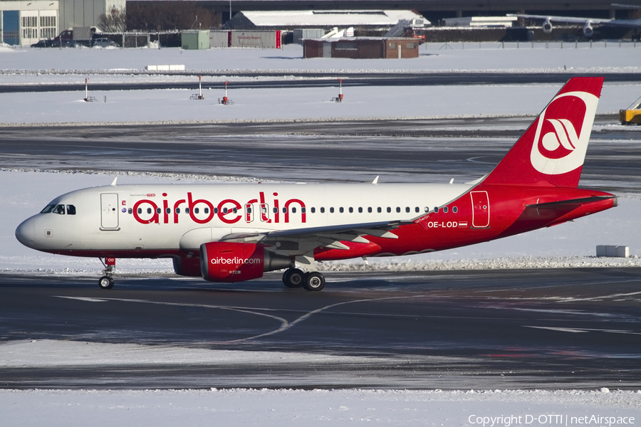 Air Berlin (Niki) Airbus A319-112 (OE-LOD) | Photo 401551