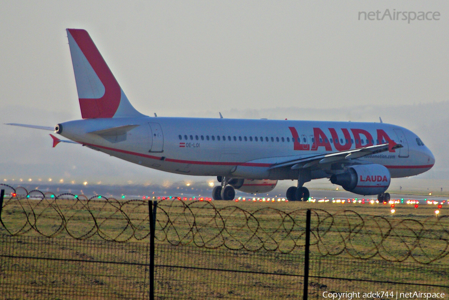 LaudaMotion Airbus A320-214 (OE-LOI) | Photo 398329
