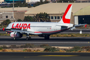 LaudaMotion Airbus A320-232 (OE-LOJ) at  Gran Canaria, Spain