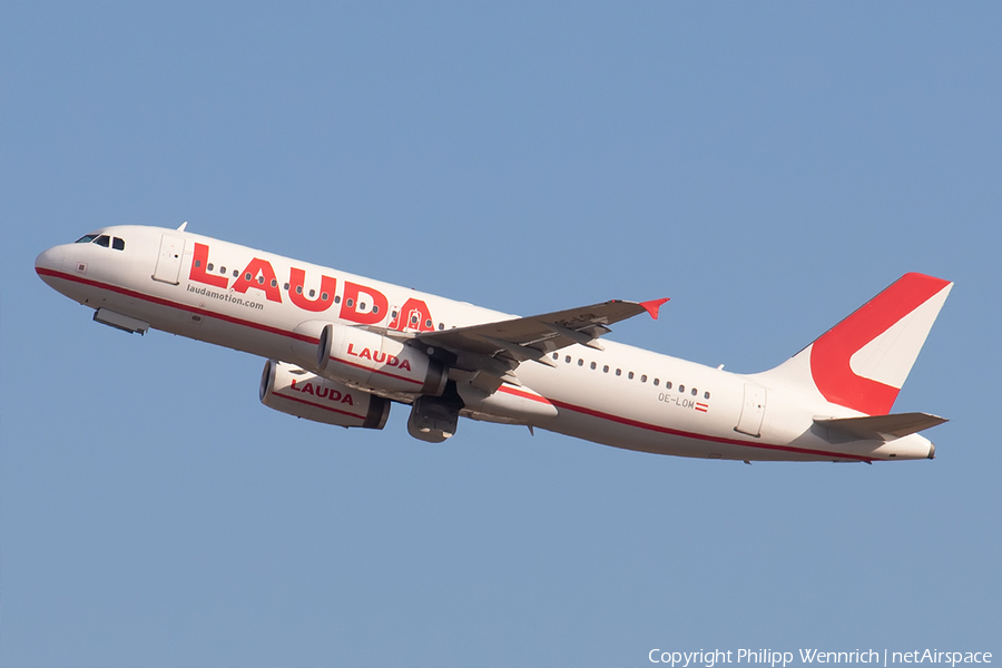 LaudaMotion Airbus A320-232 (OE-LOM) | Photo 328800