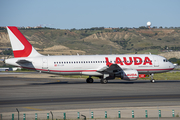 LaudaMotion Airbus A320-214 (OE-LON) at  Madrid - Barajas, Spain