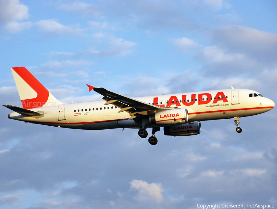 LaudaMotion Airbus A320-232 (OE-LOY) | Photo 411101