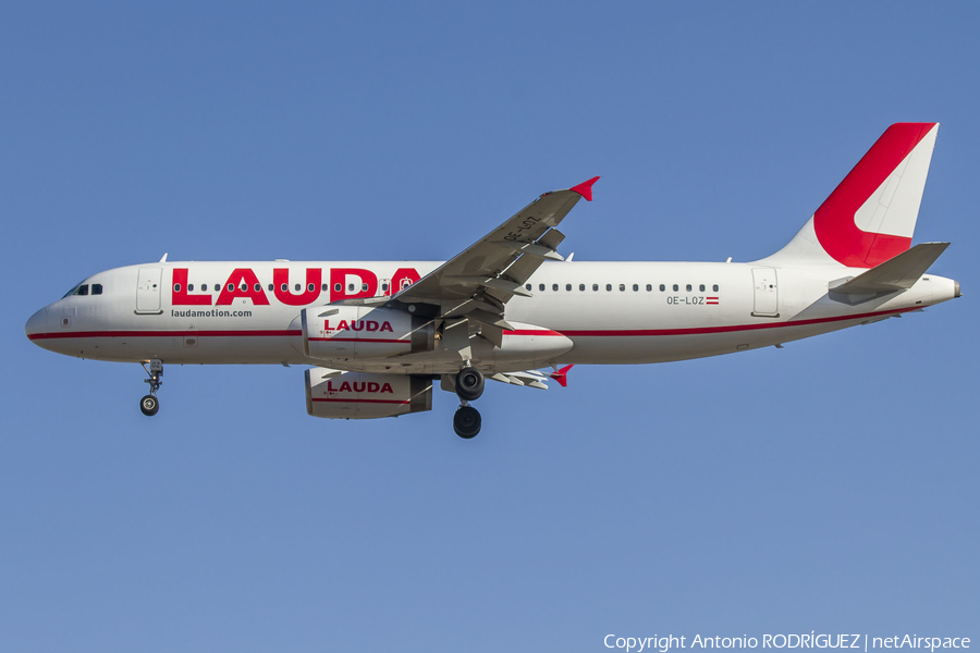 LaudaMotion Airbus A320-232 (OE-LOZ) | Photo 366380