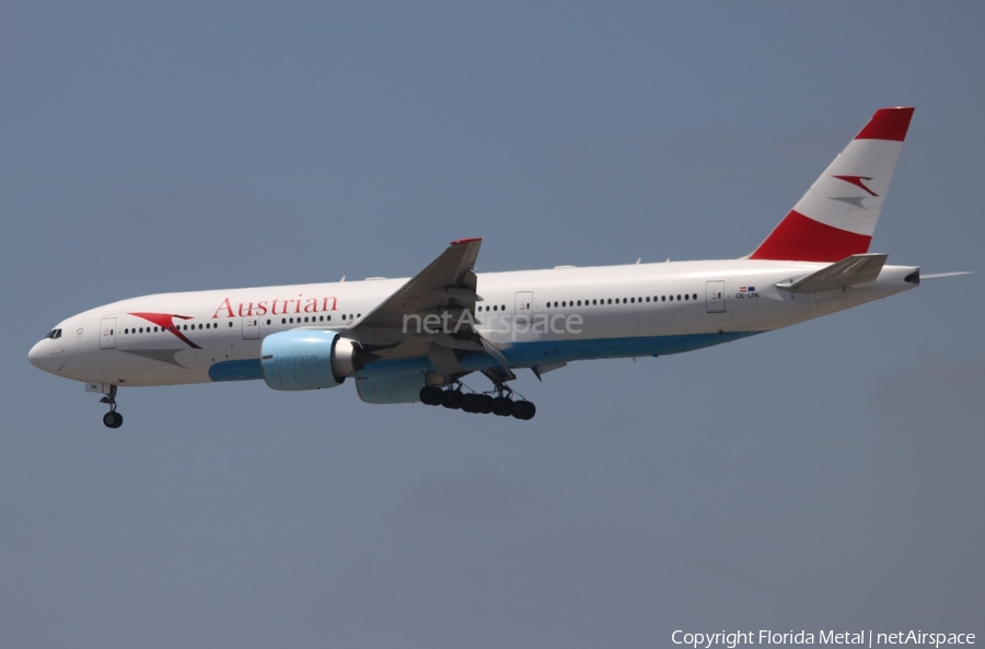 Austrian Airlines Boeing 777-2Z9(ER) (OE-LPA) | Photo 407378