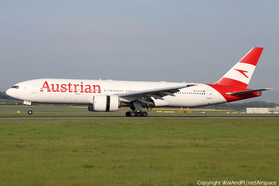 Austrian Airlines Boeing 777-2Z9(ER) (OE-LPA) | Photo 508986