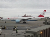Austrian Airlines Boeing 777-2Z9(ER) (OE-LPB) at  Newark - Liberty International, United States