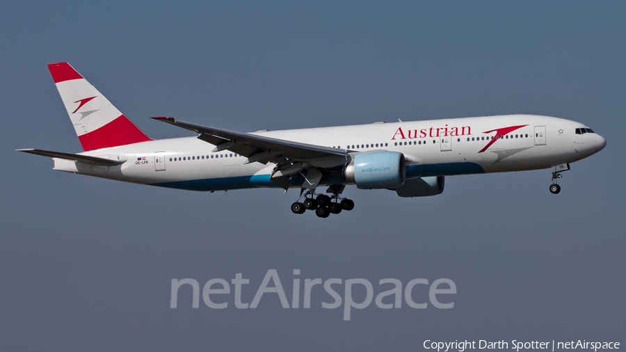 Austrian Airlines Boeing 777-2Z9(ER) (OE-LPB) | Photo 234689