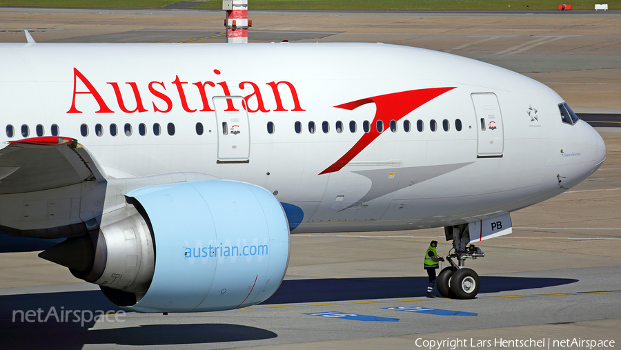 Austrian Airlines Boeing 777-2Z9(ER) (OE-LPB) | Photo 107445