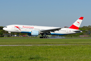 Austrian Airlines Boeing 777-2Z9(ER) (OE-LPB) at  Hamburg - Fuhlsbuettel (Helmut Schmidt), Germany