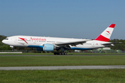 Austrian Airlines Boeing 777-2Z9(ER) (OE-LPB) at  Hamburg - Fuhlsbuettel (Helmut Schmidt), Germany