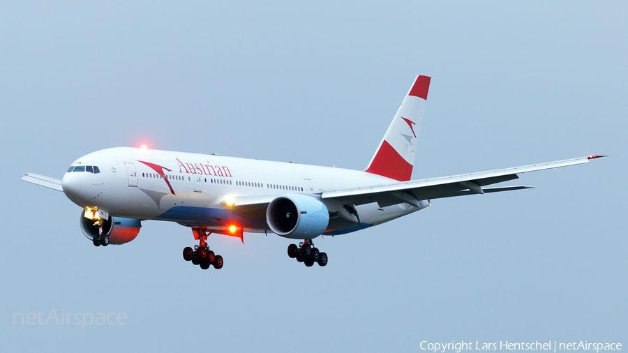 Austrian Airlines Boeing 777-2Z9(ER) (OE-LPB) | Photo 133715