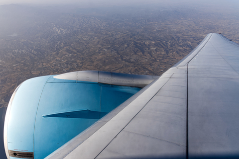 Austrian Airlines Boeing 777-2Z9(ER) (OE-LPB) at  In Flight, Cyprus