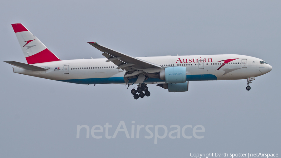 Austrian Airlines Boeing 777-2Z9(ER) (OE-LPC) | Photo 319823