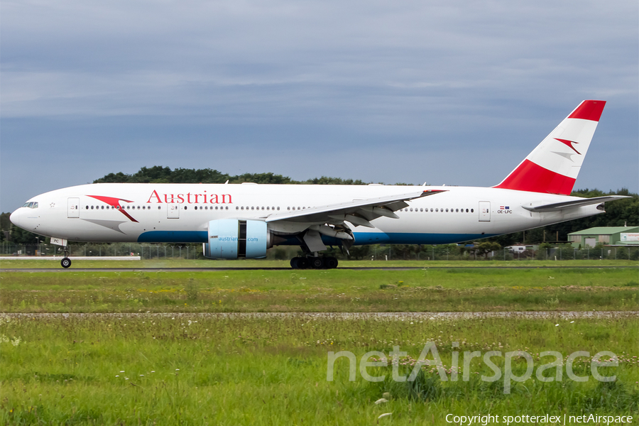 Austrian Airlines Boeing 777-2Z9(ER) (OE-LPC) | Photo 117292