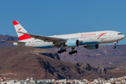 Austrian Airlines Boeing 777-2Z9(ER) (OE-LPC) at  Gran Canaria, Spain