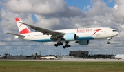Austrian Airlines Boeing 777-2Z9(ER) (OE-LPC) at  Miami - International, United States