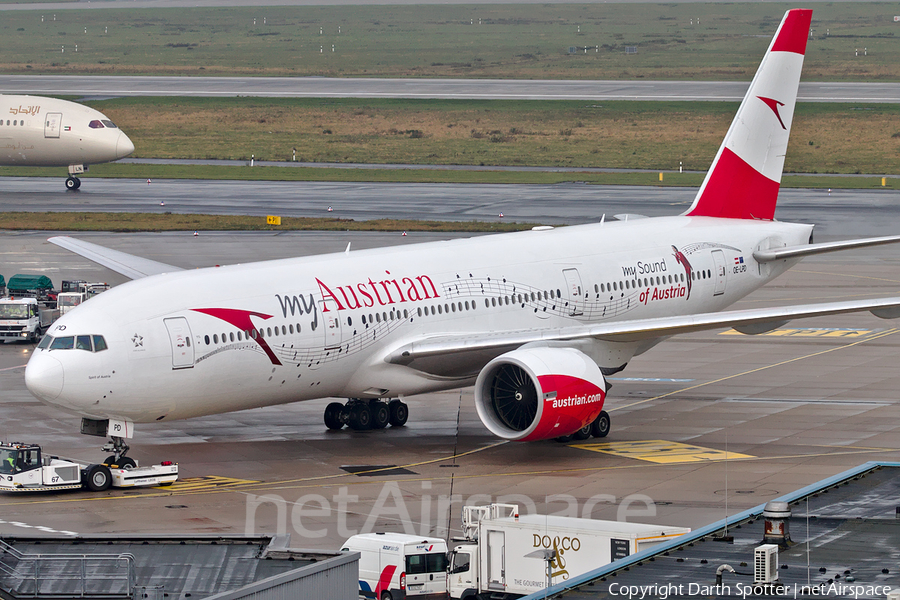 Austrian Airlines Boeing 777-2B8(ER) (OE-LPD) | Photo 213524