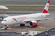 Austrian Airlines Boeing 777-2B8(ER) (OE-LPD) at  Dusseldorf - International, Germany