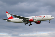 Austrian Airlines Boeing 777-2B8(ER) (OE-LPD) at  Hamburg - Fuhlsbuettel (Helmut Schmidt), Germany