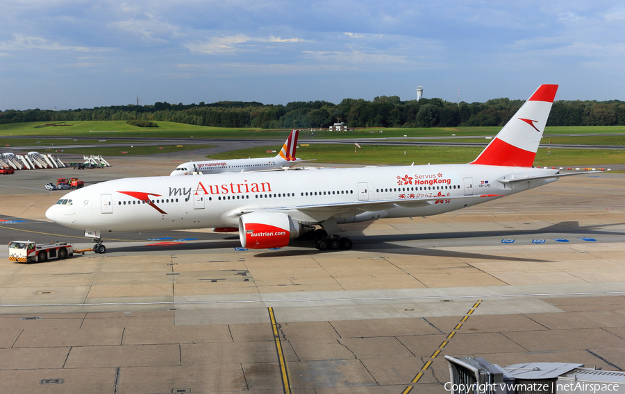 Austrian Airlines Boeing 777-2B8(ER) (OE-LPD) | Photo 121803