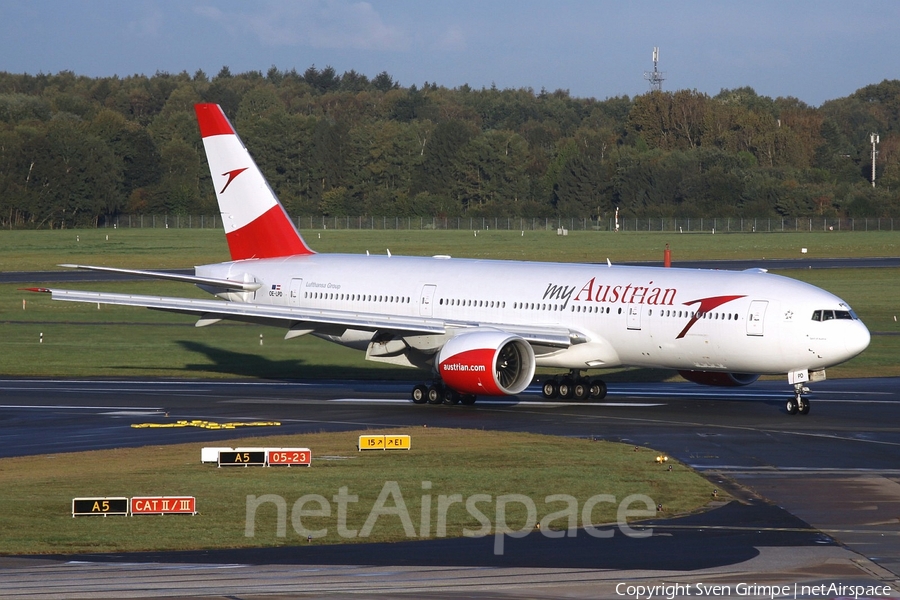 Austrian Airlines Boeing 777-2B8(ER) (OE-LPD) | Photo 127499