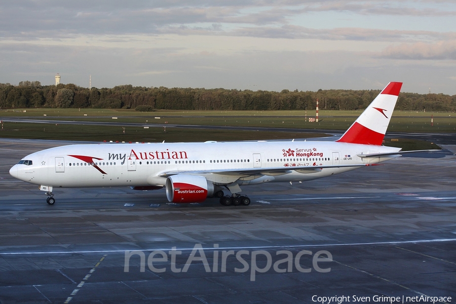 Austrian Airlines Boeing 777-2B8(ER) (OE-LPD) | Photo 127561