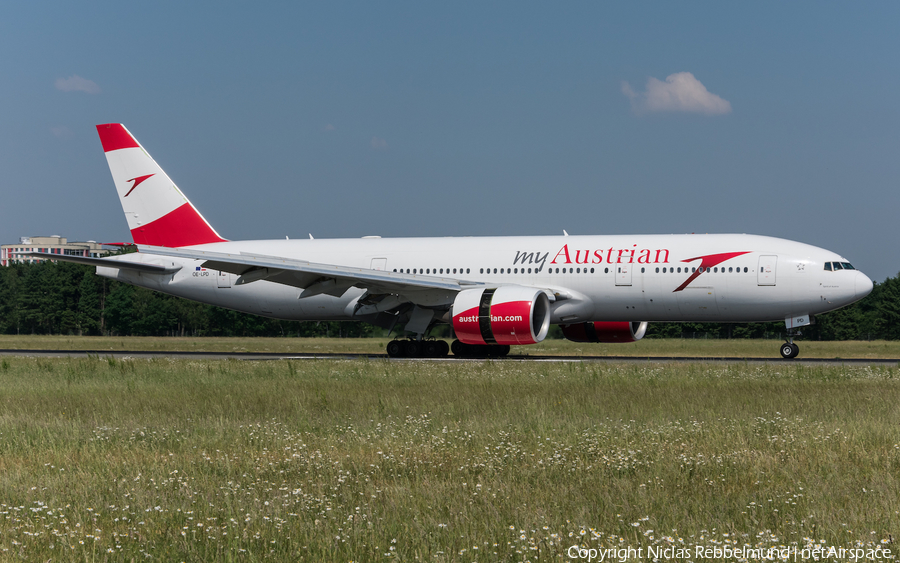 Austrian Airlines Boeing 777-2B8(ER) (OE-LPD) | Photo 245910