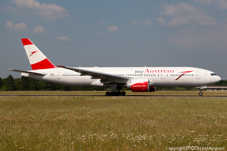 Austrian Airlines Boeing 777-2B8(ER) (OE-LPD) | Photo 245920