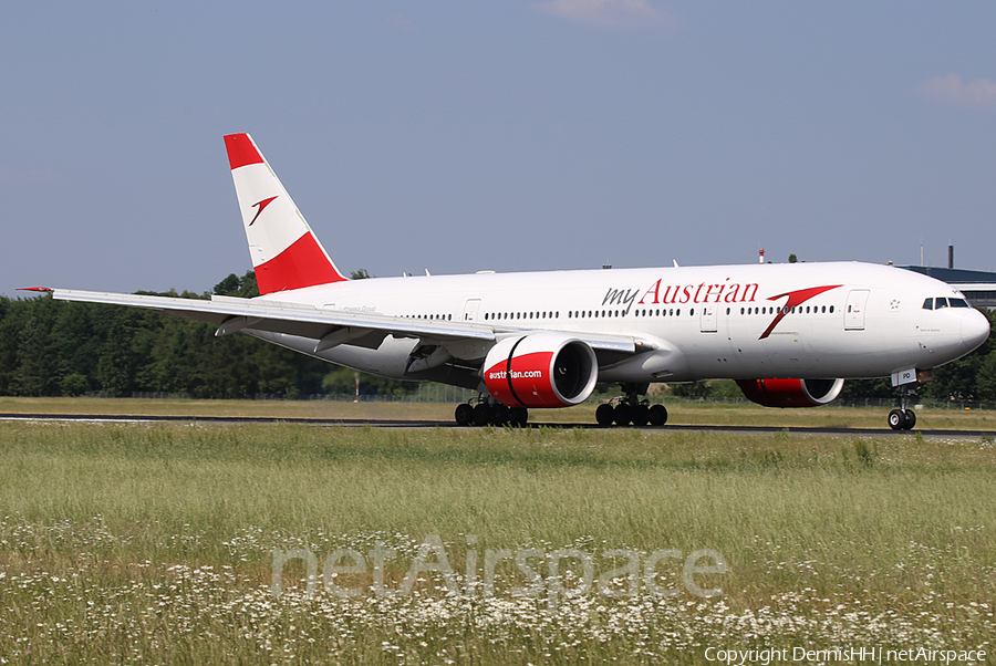 Austrian Airlines Boeing 777-2B8(ER) (OE-LPD) | Photo 442767