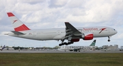 Austrian Airlines Boeing 777-2B8(ER) (OE-LPD) at  Miami - International, United States