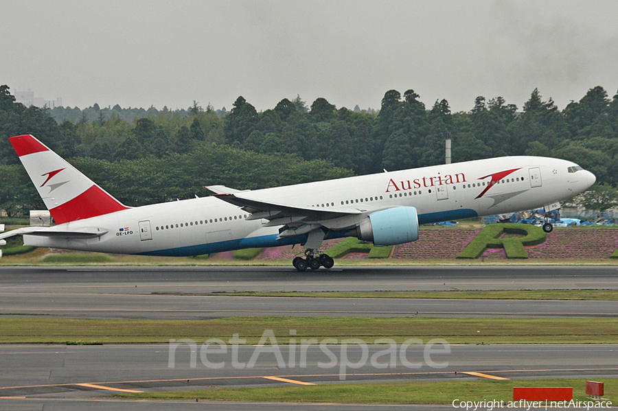 Austrian Airlines Boeing 777-2B8(ER) (OE-LPD) | Photo 379832
