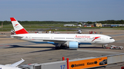 Austrian Airlines Boeing 777-2Q8(ER) (OE-LPE) at  Hamburg - Fuhlsbuettel (Helmut Schmidt), Germany