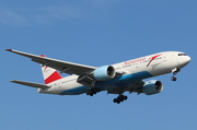 Austrian Airlines Boeing 777-2Q8(ER) (OE-LPE) at  Hamburg - Fuhlsbuettel (Helmut Schmidt), Germany