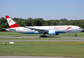 Austrian Airlines Boeing 777-2Q8(ER) (OE-LPE) at  Hamburg - Fuhlsbuettel (Helmut Schmidt), Germany