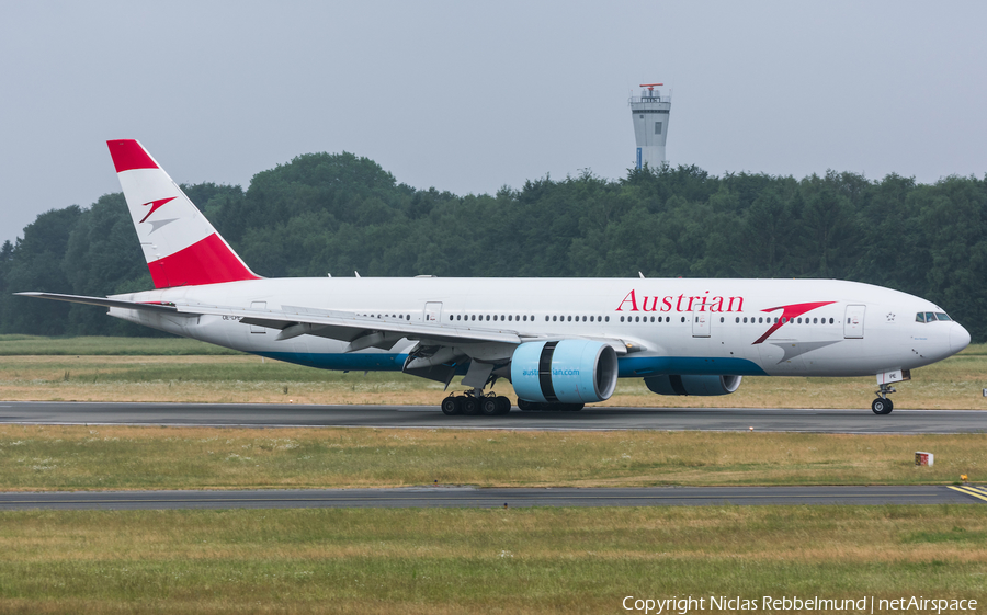 Austrian Airlines Boeing 777-2Q8(ER) (OE-LPE) | Photo 246427