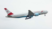 Austrian Airlines Boeing 777-2Q8(ER) (OE-LPE) at  Hamburg - Fuhlsbuettel (Helmut Schmidt), Germany