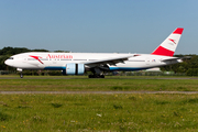 Austrian Airlines Boeing 777-2Q8(ER) (OE-LPE) at  Hamburg - Fuhlsbuettel (Helmut Schmidt), Germany