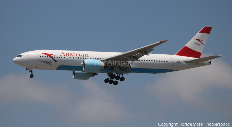 Austrian Airlines Boeing 777-2Q8(ER) (OE-LPE) | Photo 311540