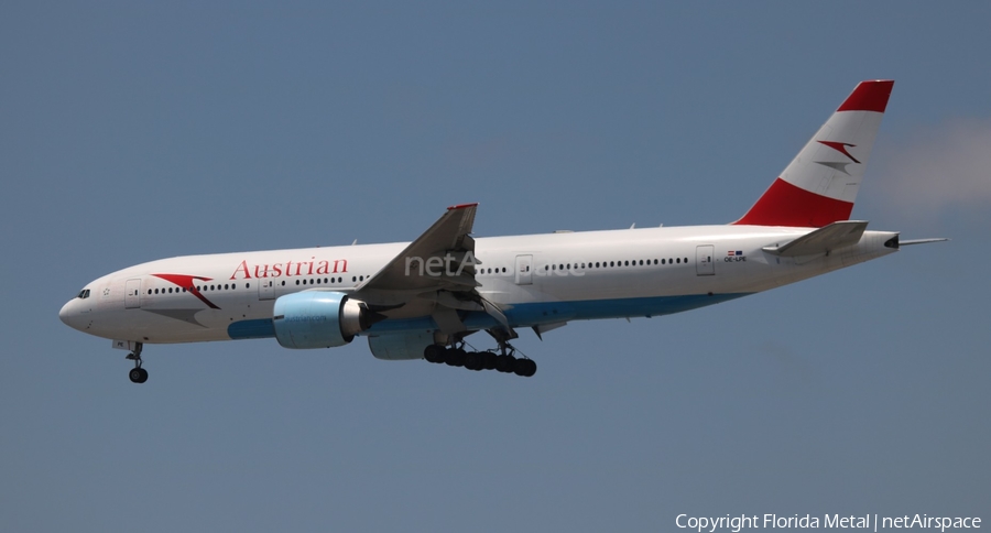 Austrian Airlines Boeing 777-2Q8(ER) (OE-LPE) | Photo 407382