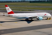 Austrian Airlines Boeing 777-2Q8(ER) (OE-LPE) at  Vienna - Schwechat, Austria