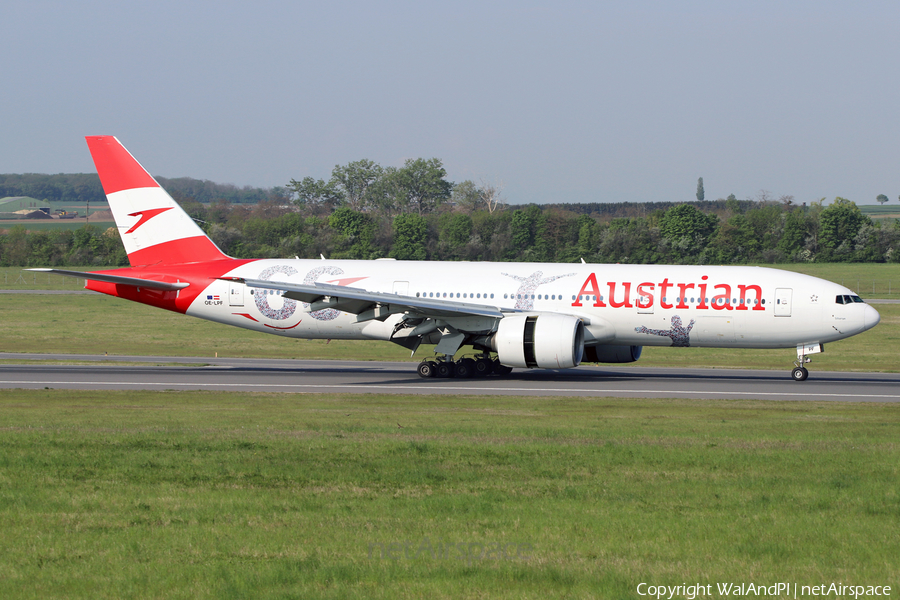 Austrian Airlines Boeing 777-2Q8(ER) (OE-LPF) | Photo 508989