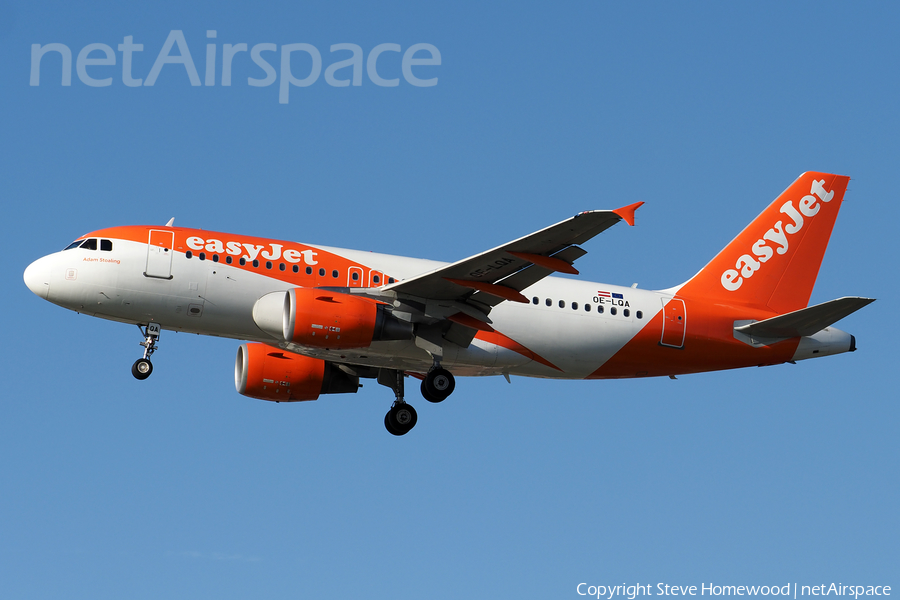 easyJet Europe Airbus A319-111 (OE-LQA) | Photo 287785