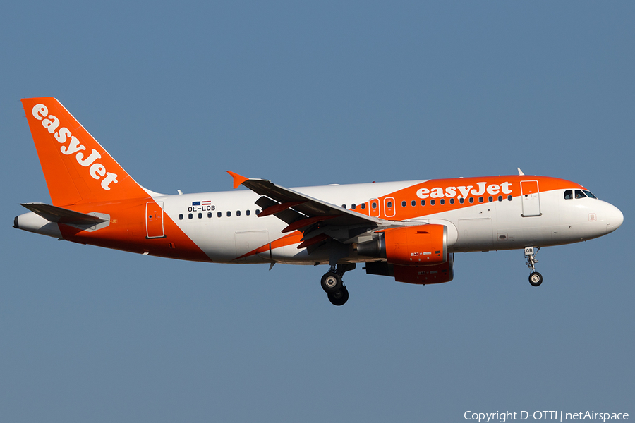 easyJet Europe Airbus A319-111 (OE-LQB) | Photo 264558