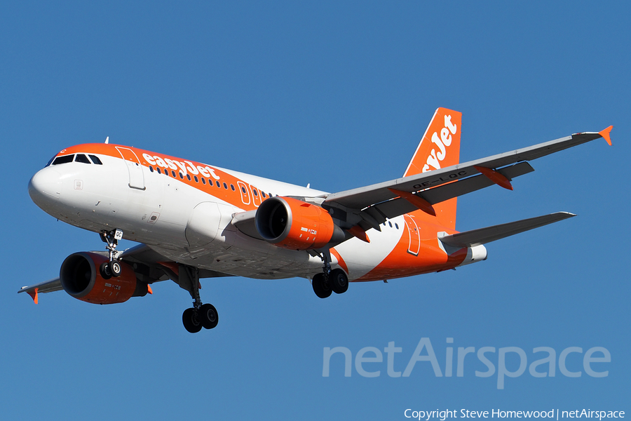 easyJet Europe Airbus A319-111 (OE-LQC) | Photo 287786