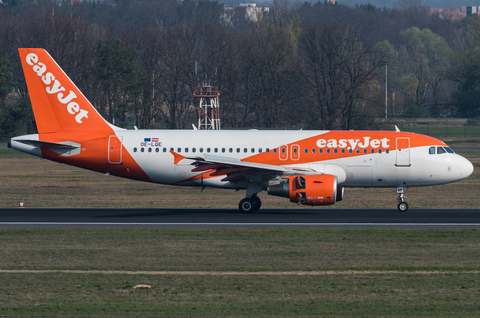 easyJet Europe Airbus A319-111 (OE-LQE) at  Berlin - Tegel, Germany