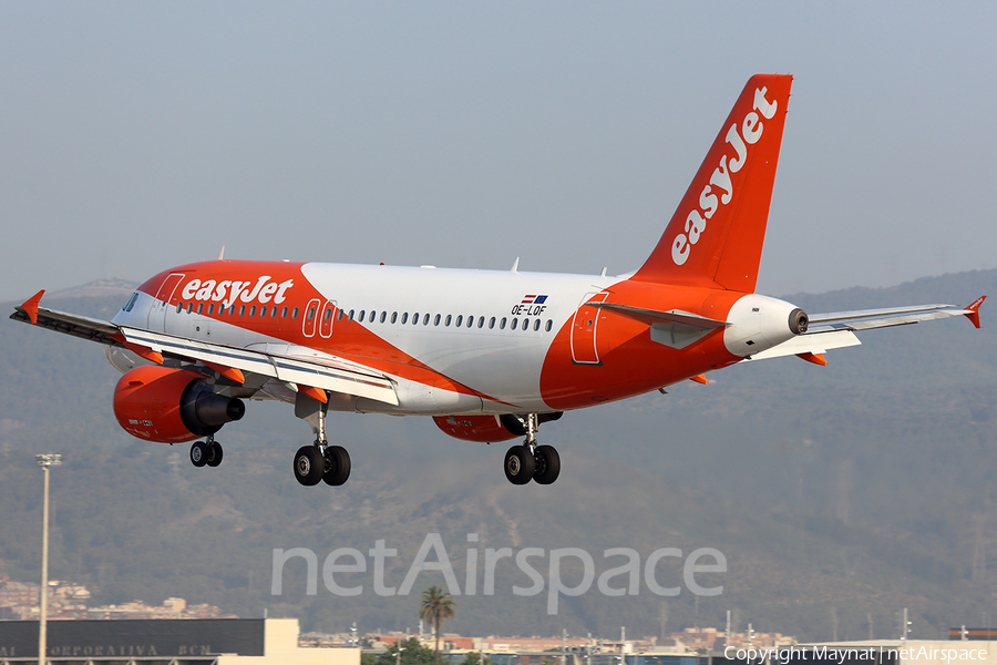 easyJet Europe Airbus A319-111 (OE-LQF) | Photo 413786